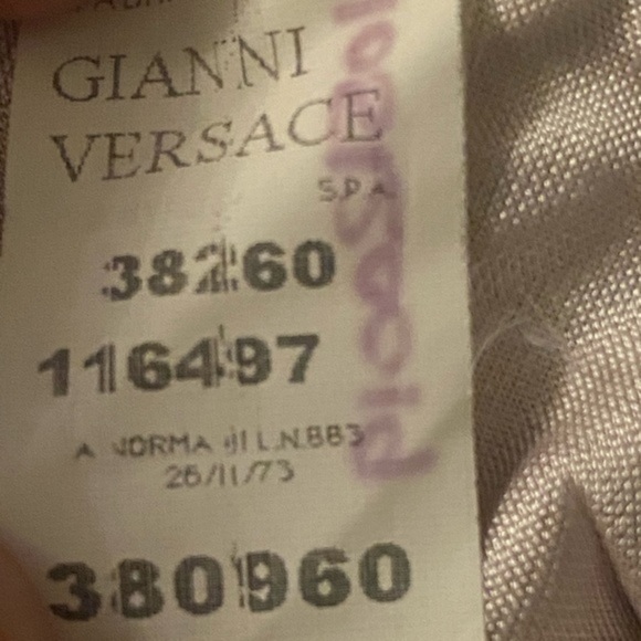 Versace Limited edition collection Open Back-Deep V neck woman blouse … - Picture 15 of 16